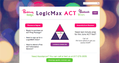 Desktop Screenshot of logicmaxact.com