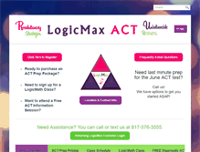 Tablet Screenshot of logicmaxact.com
